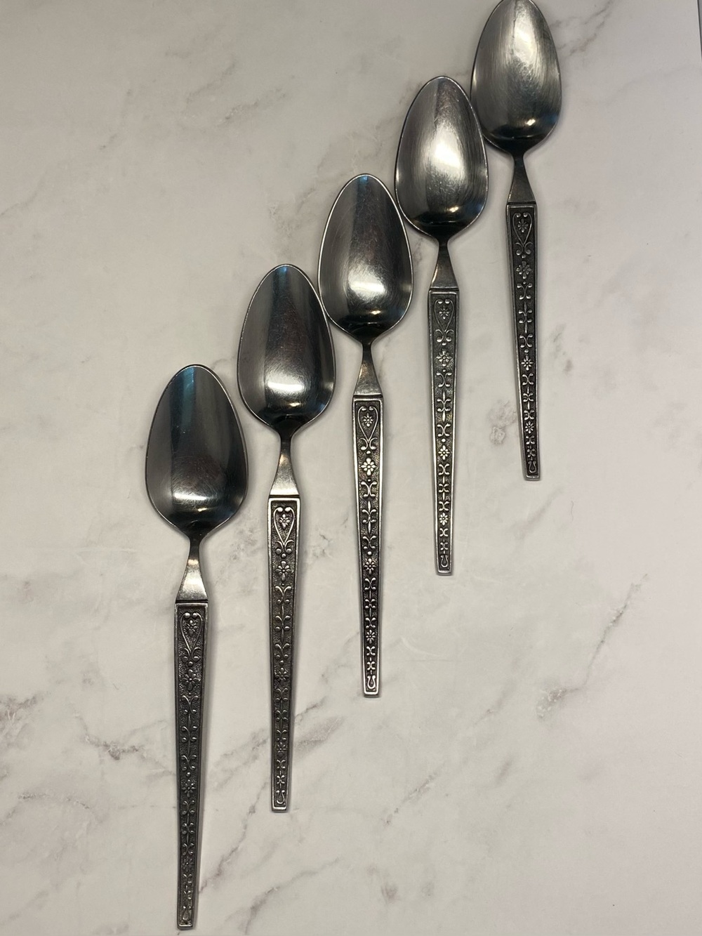 🥄 5 Riviera Cordova Place/Oval Spoons